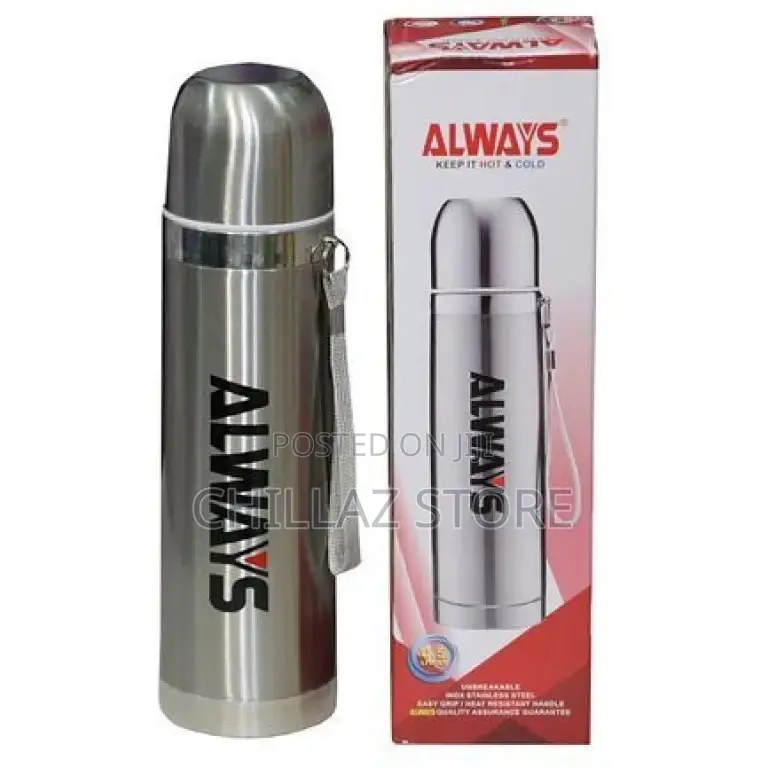 Always Hot Cold Unbreakable Stainless Steel Flask,
