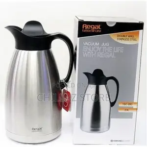 Regal 2 Liters Unbreakable Vacuum Flask Stainless Steel –