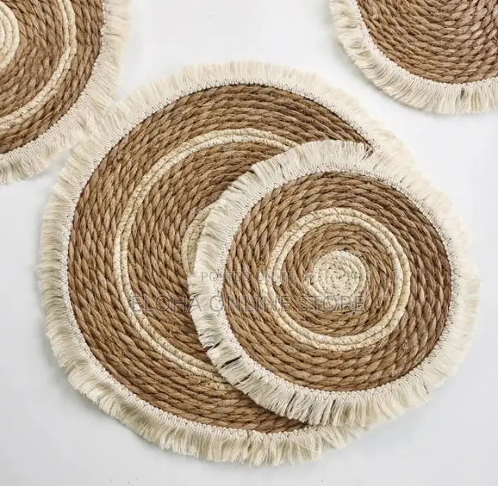 2 PCS Round Placements for Dining Tables