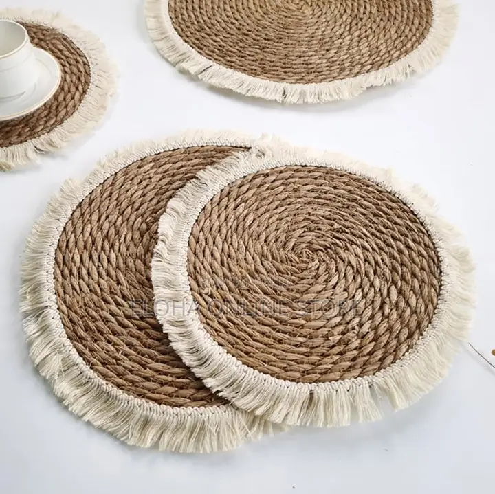 2 PCS Round Placements for Dining Tables