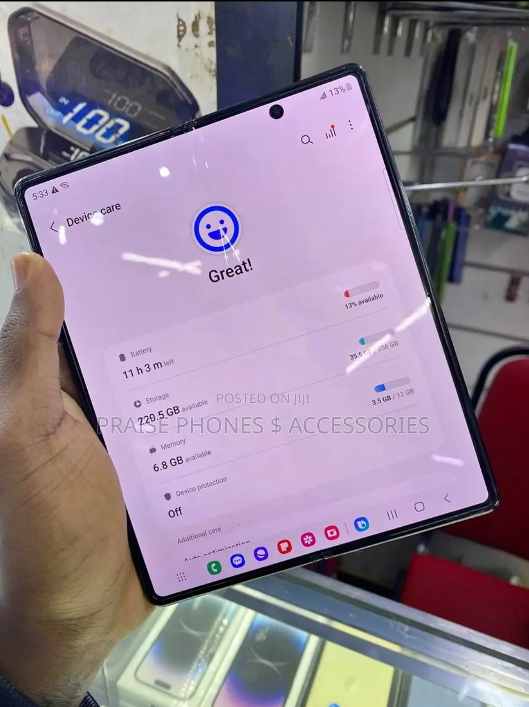 Samsung Galaxy Z Fold4 512 GB Black