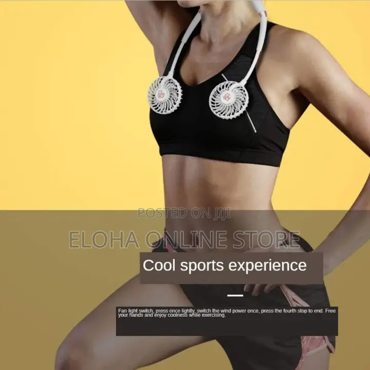 Massage Hanging Neck Fan