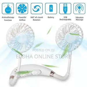 Photo - Massage Hanging Neck Fan