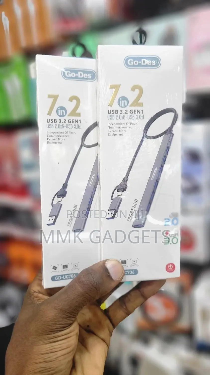 7 in 1 USB HUB