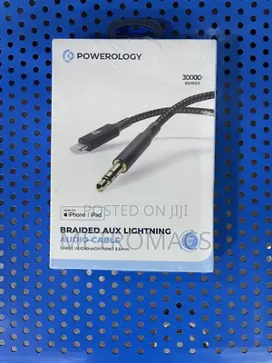 Braided Aux Lightning Audio Cable Câble