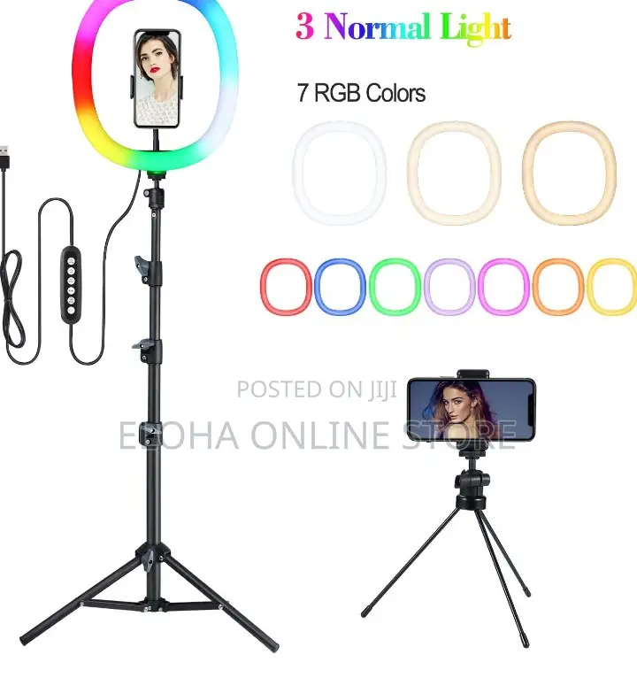 12 Inch RGB Ring Light