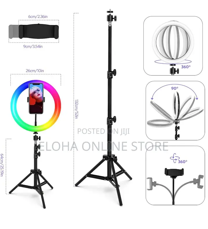12 Inch RGB Ring Light