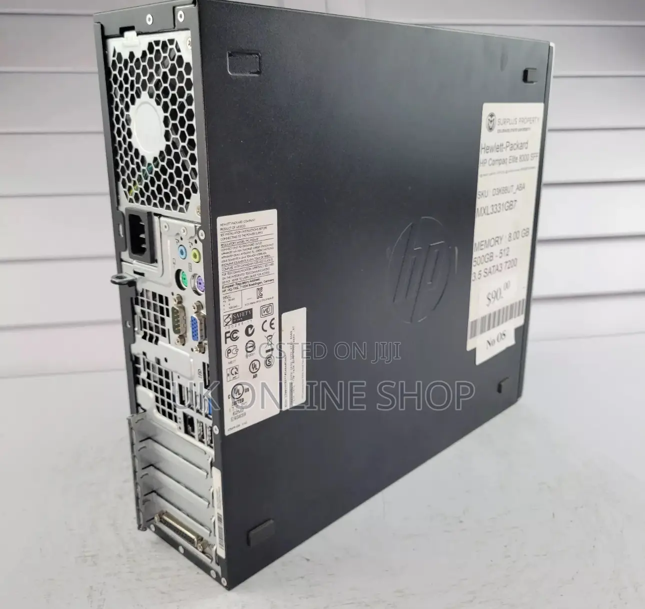 Desktop Computer HP AiO 20 8GB Intel Core I7 HDD 500GB