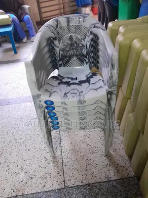 Photo - White Design Plastic Chair