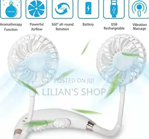 Massage Hanging Neck Fan