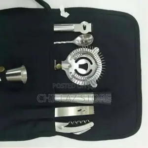 Cocktail Set, 7 Piece Bartender Drink Mixing Kit
