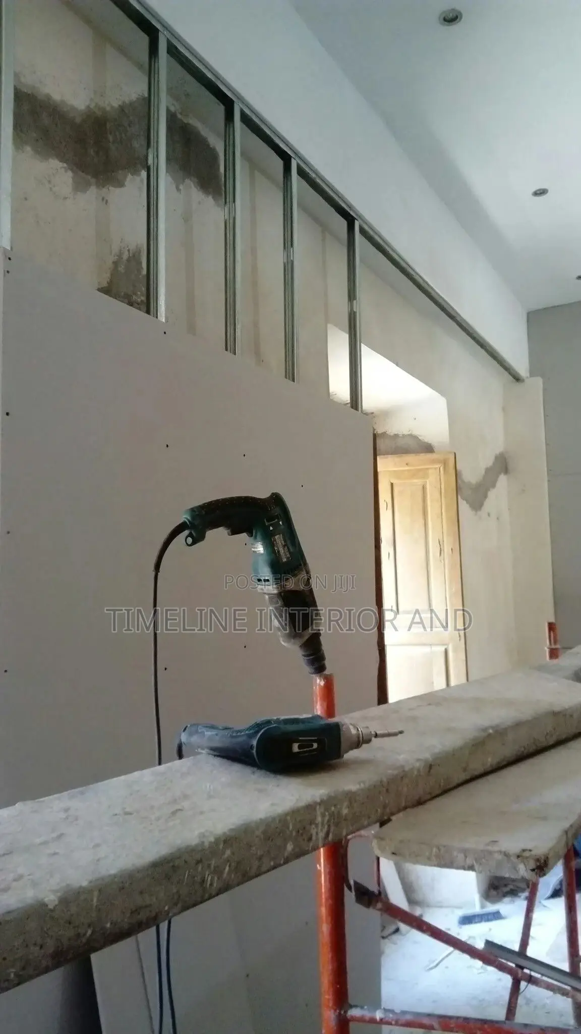Gypsum 12mm Drywall Partioning Service.