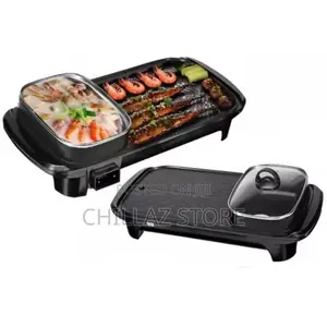 Baking Pan, Cooking Soup Hot Pot and BBQ Electric Grill –