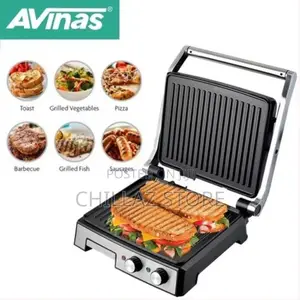 AVINAS Degree Panini BBQ Grillsandwich Maker Press Machine