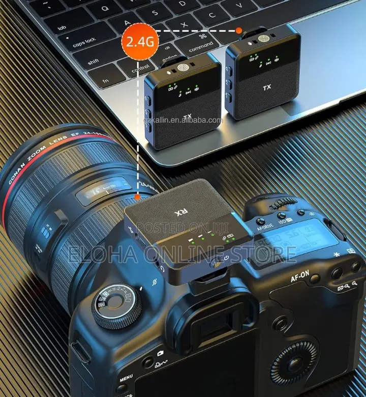New 2.4G Wireless Lavilier Microphone System