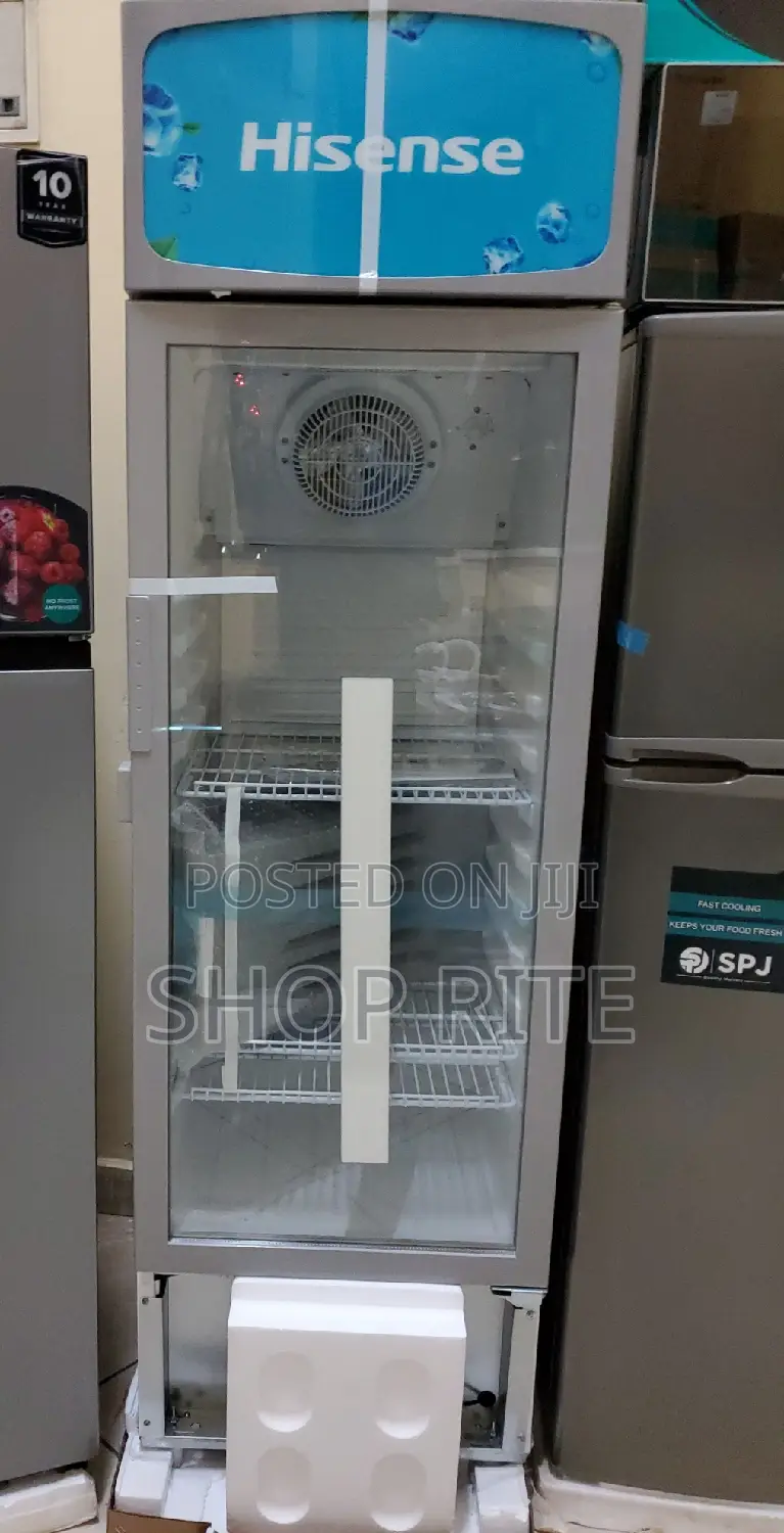 Hisense Brand New 300 Litres Glass Display Refrigerator