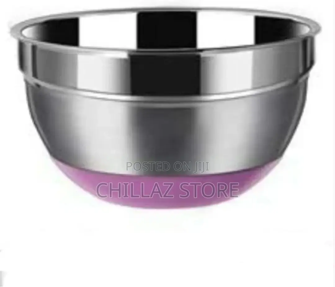 24cm Kitchen Steel Mixing Bowl for Bakingcookingsalad Fruits