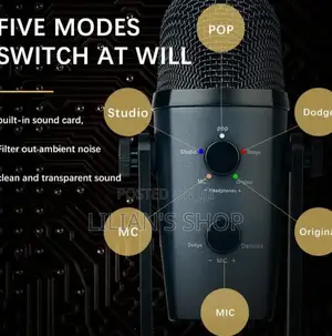 Pro Studio Desktop Condenser Microphone