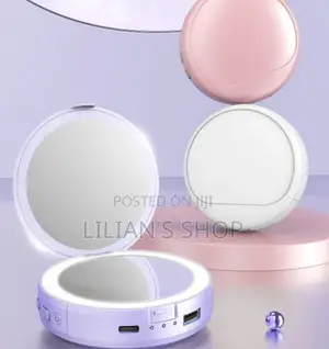 Portable 4 In 1 Makeup Led Beauty Mirror