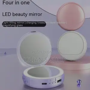 Portable 4 In 1 Makeup Led Beauty Mirror