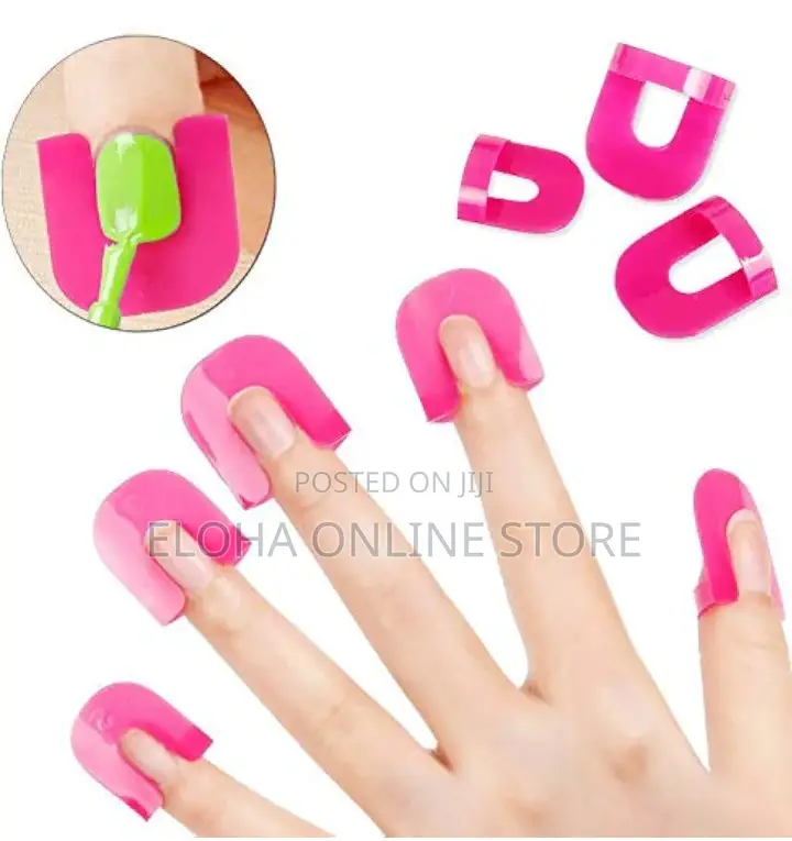 26 PCS Reusable Nail Polish Overflow Clips