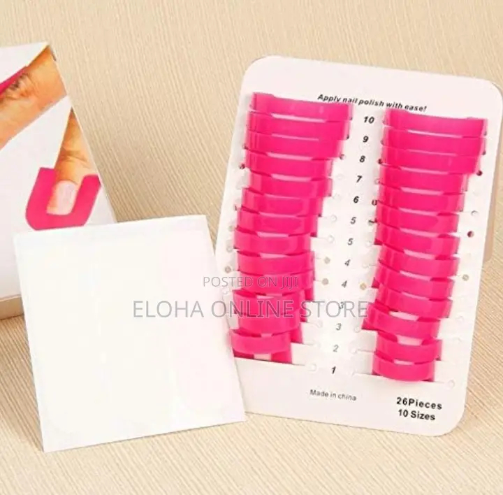 26 PCS Reusable Nail Polish Overflow Clips