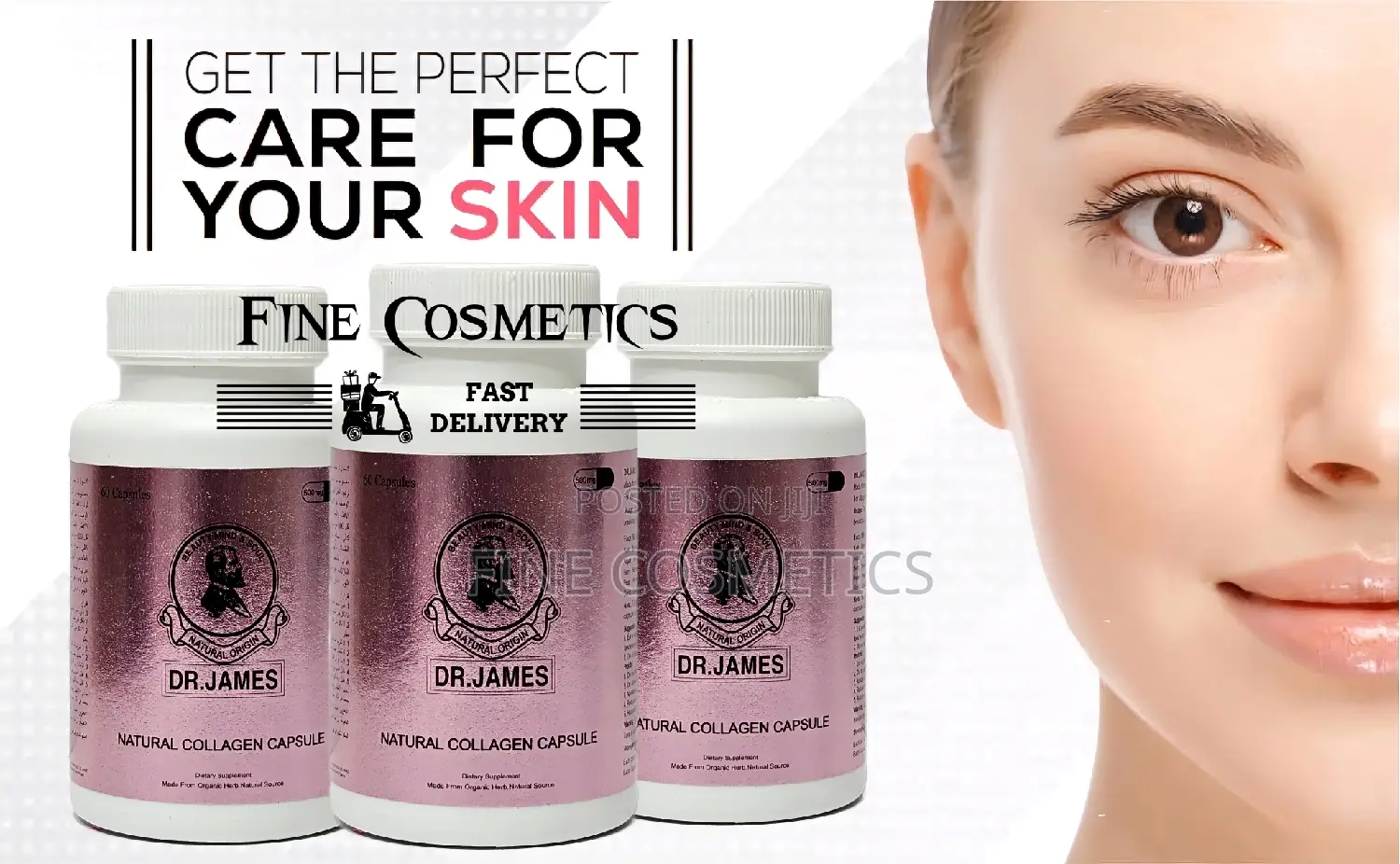 COLLAGEN SUPPLEMENT |Beauty Booster Capsule for Glowing Skin