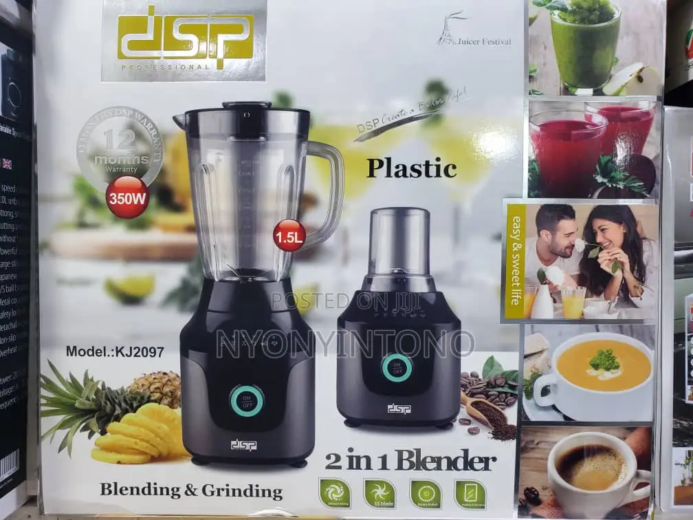 DSP Heavy Duty Blender Make Smoothies With in Seconds