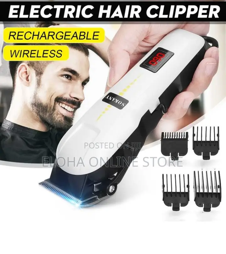 Sokany Rechargeable Electric Hair Clipper
