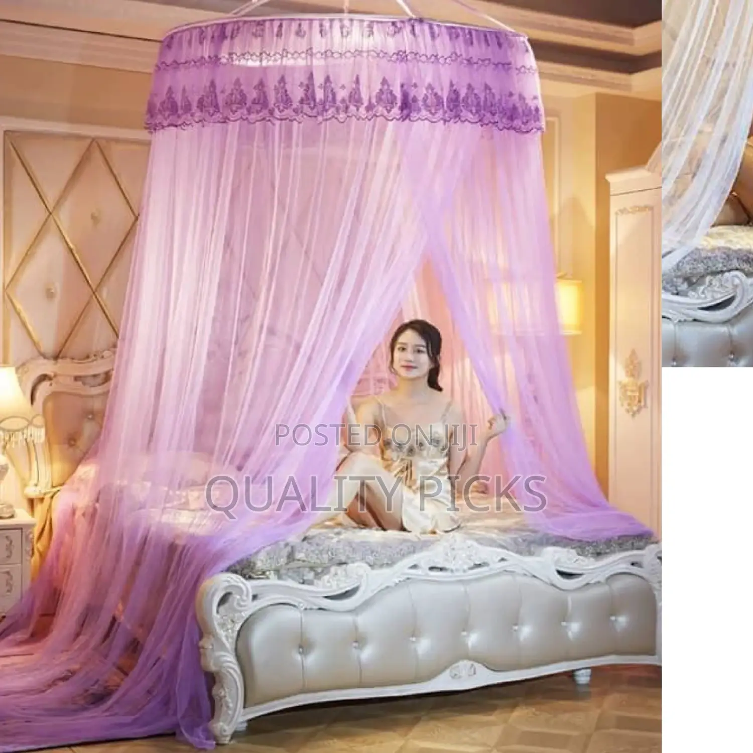 Round Mosquito Bed Net