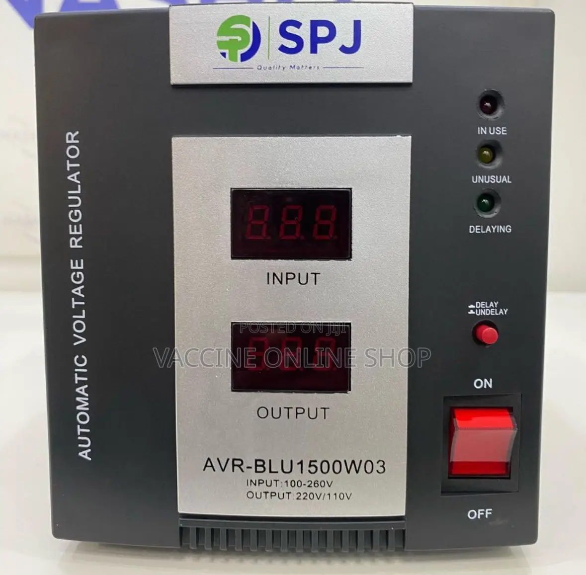 SPJ Automatic Power Regulator 1.5kva/Power Stabilizer