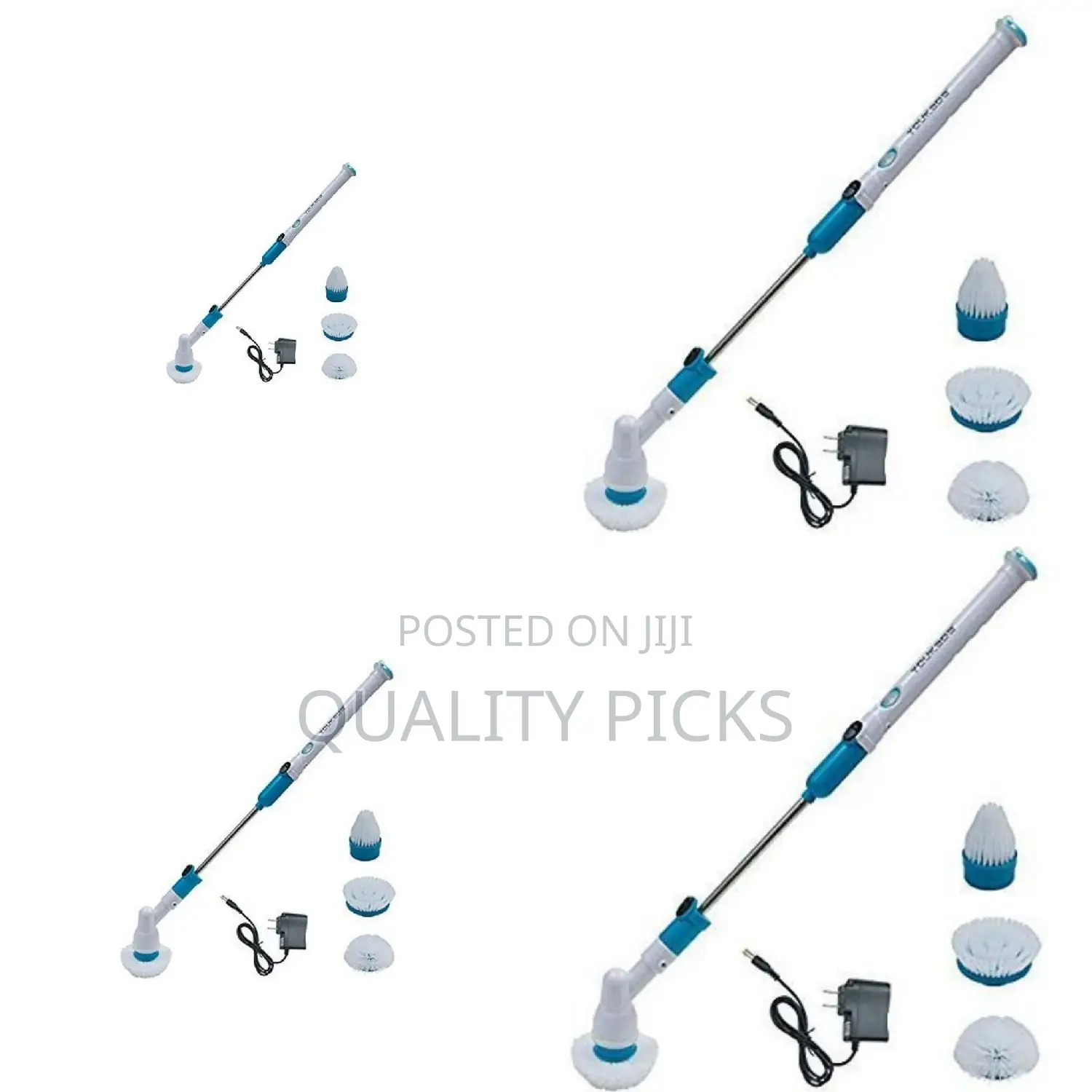 Electric Rechargeable Spin Scrubber