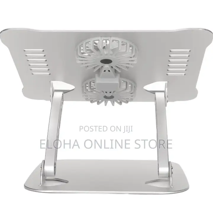 Adjustable Laptop Stand With Two Fan