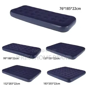 Foldable Outdoor Indoor Inflatable Air Bed Camping 4*6