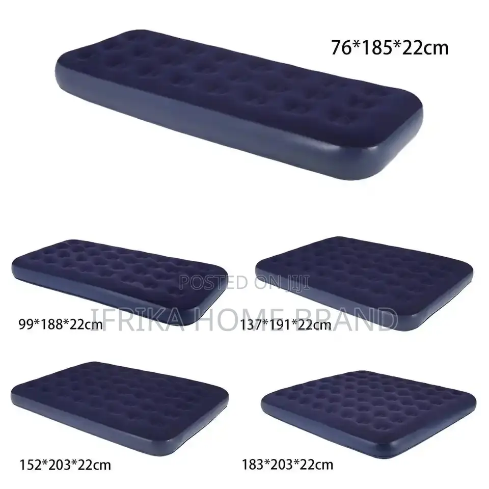 Foldable Outdoor Indoor Inflatable Air Bed Camping 4*6