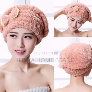 Microfiber Quickly Dry Hair Hat Bathroom Hats Shower Cap