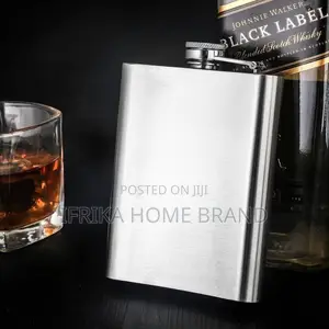 Stainless Steel Hip Flask Wine Whisky Pot Bottle For Men