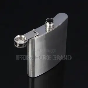 Stainless Steel Hip Flask Wine Whisky Pot Bottle For Men
