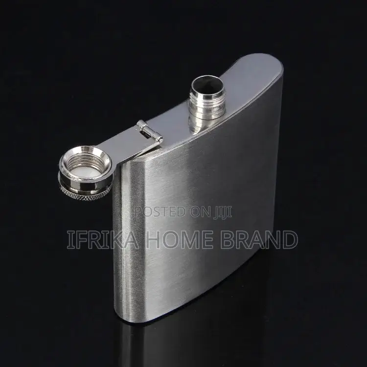 Stainless Steel Hip Flask Wine Whisky Pot Bottle For Men