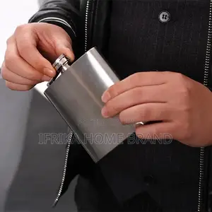 Stainless Steel Hip Flask Wine Whisky Pot Bottle For Men