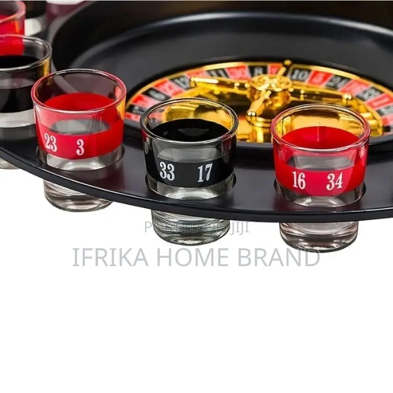 Roulette Glass Drinking Game Wine Cup Roulette Drinking Game