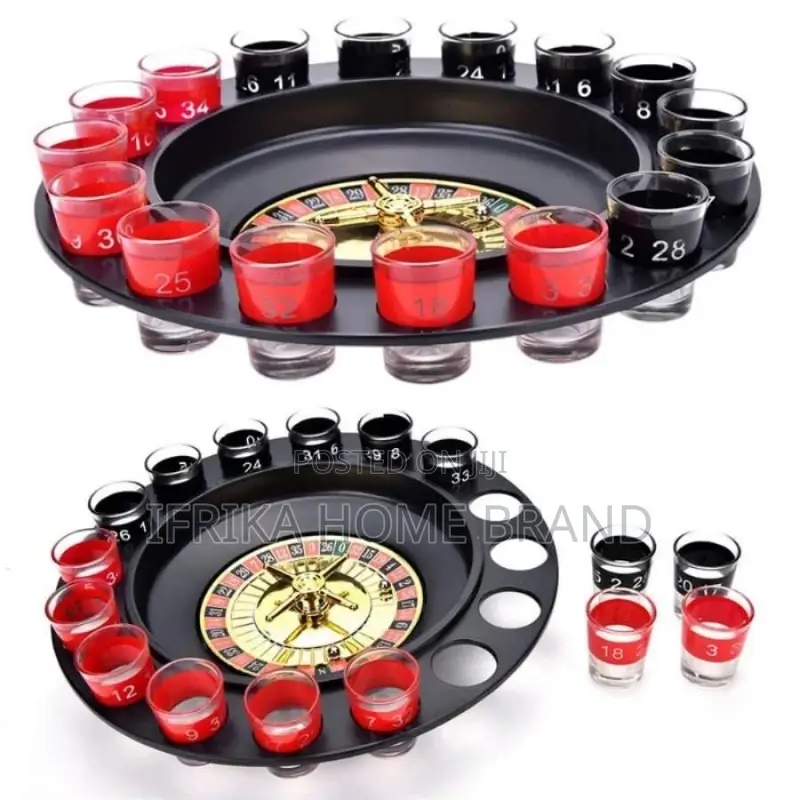 Roulette Glass Drinking Game Wine Cup Roulette Drinking Game