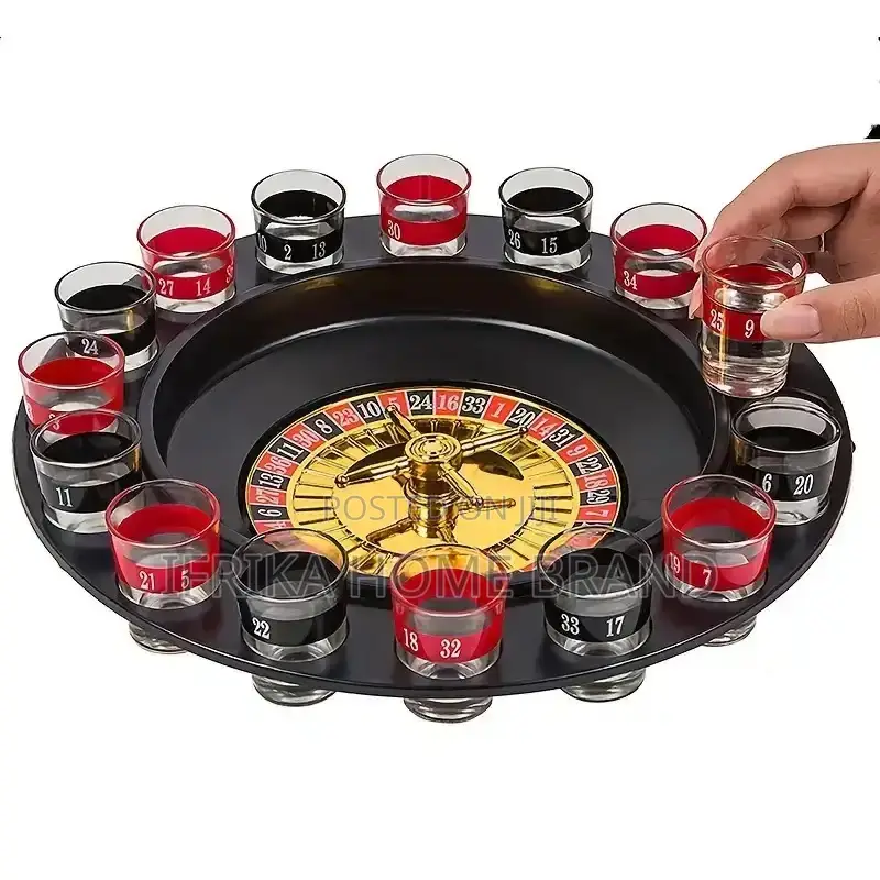 Roulette Glass Drinking Game Wine Cup Roulette Drinking Game