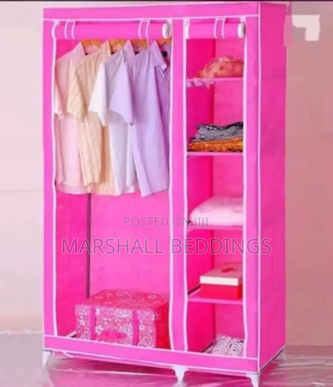 Portable Wooden Wardrobe