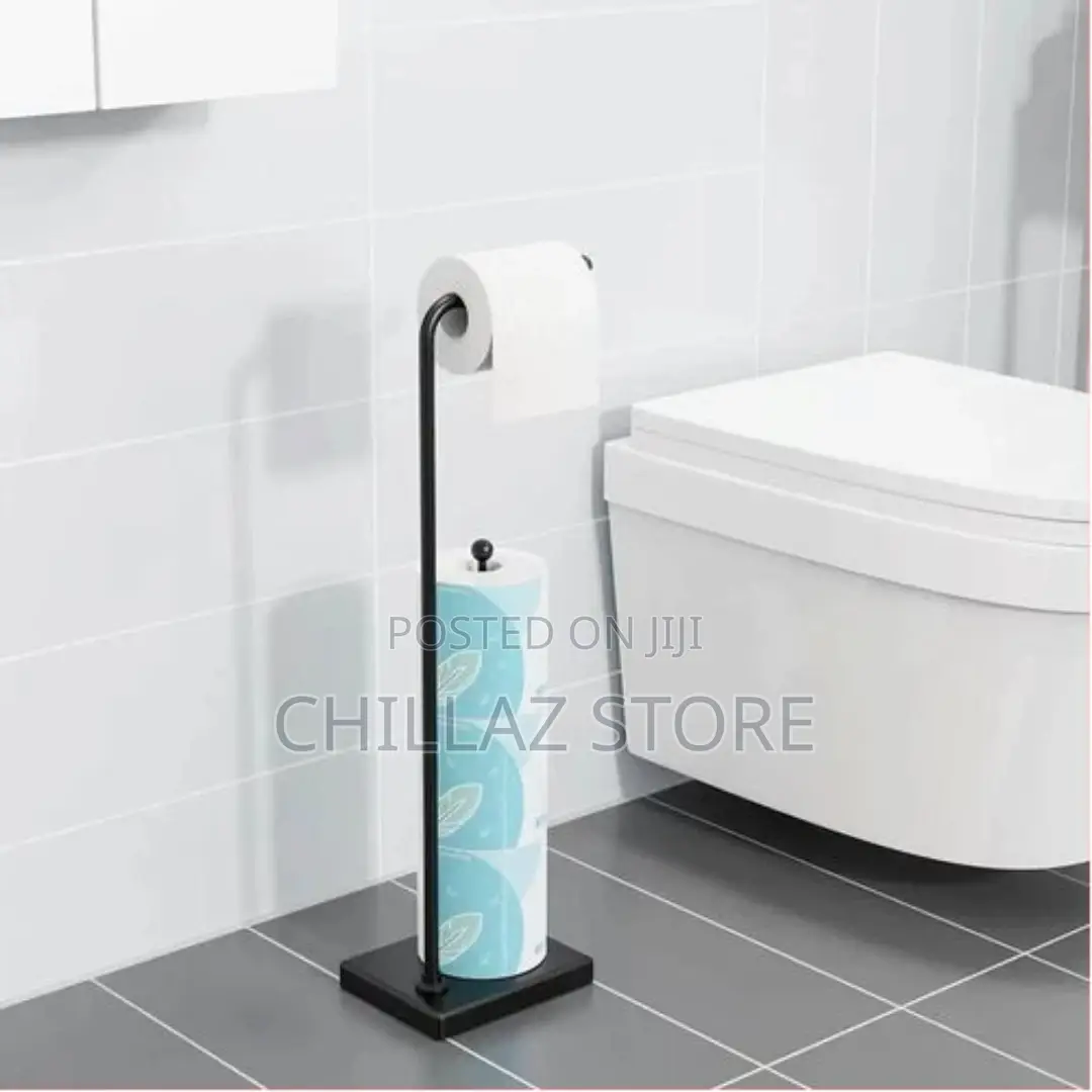 Toilet Paper Holder Stand Tissue Rack Storage