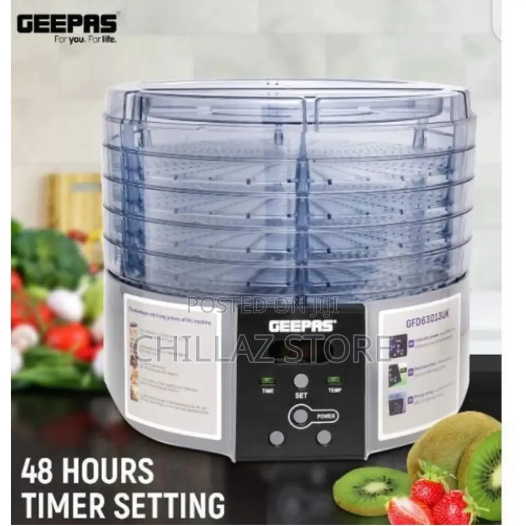 Digital Food Dehydrator With 5 Large Trays