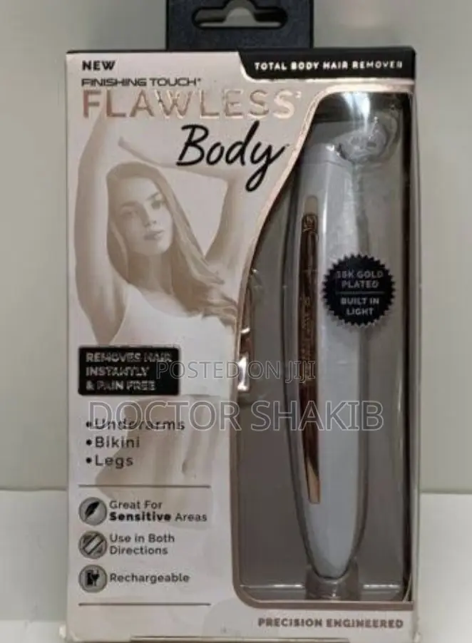 New Finishing Touch Flawless Body Epilator