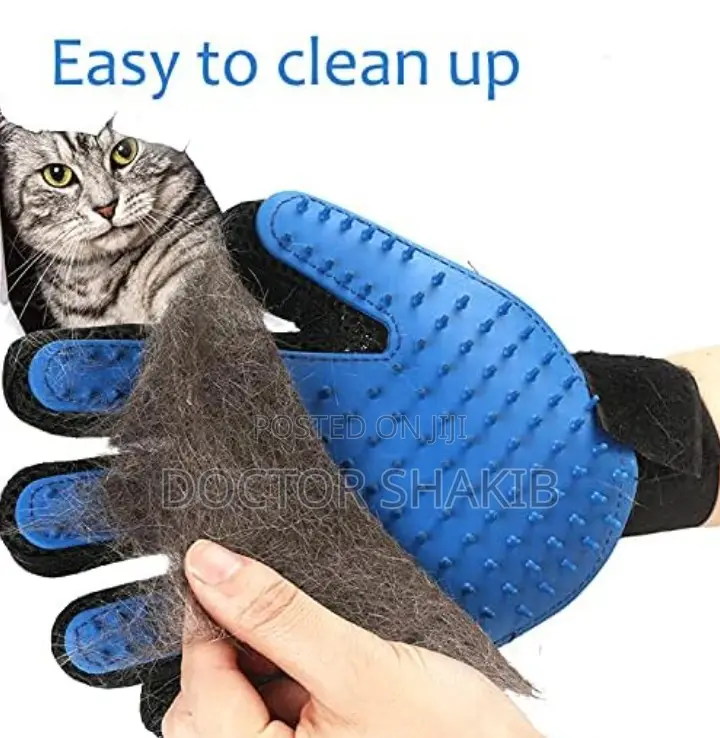 Pet Grooming Hair Removal Gloves