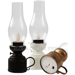 1 Piece LED Flamless Oil Lamps