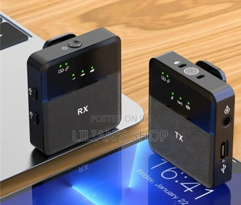 New 2.4G Wireless Lavalier Microphone System